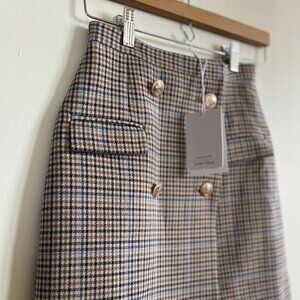 "Paris Atelier & other stories" plaid shirt - Size 0
